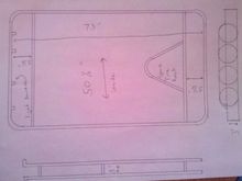 These are the dimensions its not the best drawing but u get the point