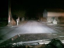 highs bumper fogs and roof lights. big difference!