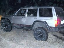 95 cherokee 4.0 ,aw-4 ,np 231 d-30 /c 8.25, 2.5 spacer lift  right now runnin 31-10.50x15 m/t  MTZ