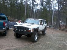 after i changed a steering gear box in the woods