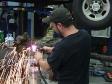 Cutting of leaf spring perches