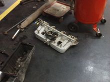 Intake and Pan Removal