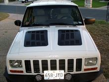 Hood louvers #1
