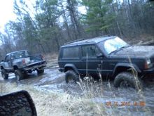 Dad was stuck and me next to him. The '88 had to pull us both out. We still hear about that.