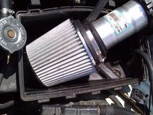 Ok first things first.
1.Go to lowes buy a 3in diameter pipe. Then guesstimate to the far corner of your stock air box cut off excess. Then attach the air filter at one end and the put everything together. Your air tube should fit right into your stock air tube. Then measure where you want your CAI air filter to sit. Get everything good to go and hook it up. If u have any more questions pm me I will get back to u asap.