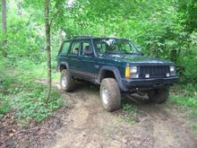 Posing on first wheelin trip