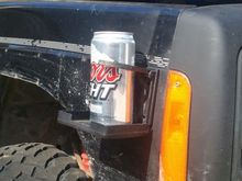 cup holder in use