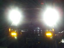 A-pillar lights on night 2