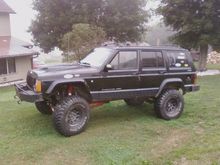 My jeep cleaned up a little, The 10 in the window was from a PA Jeepstock obstacle course I ran in and ended up taking 3rd.