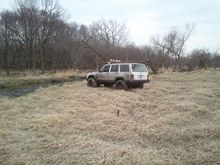 Found a 2" very thick wall pipe while out wheeling...will be a new bumper soon.