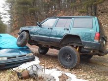 31's and fender cutting and sway bar remover