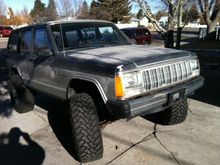 grill painted and passenger headlight bezel