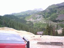 Genessee Mine, Hwy 550 in center