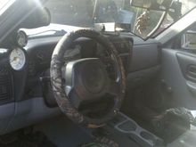 Interior before power doors were added.
