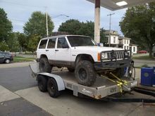 just got her