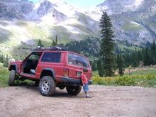 Yankee Boy Basin
JAYCE--My co-pilot for the afternoon.