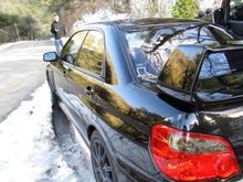 Older pic when i still had the stock wing and before my engine mods