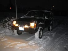 After taking my jeep out in the snow for the first time ever, it was fun!