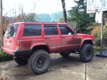 Rubbed a lot so I'm going to buy some steel tube flares from Hooligan Off Road Engineering in the near future