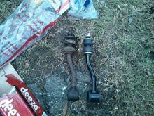 Replacing original 16 year old sway bar links