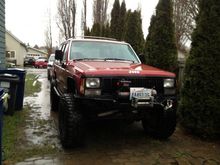 New YJ side mirrors. Pretty rad looking if you ask me.