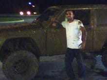 My very first mudding experience in my own 4 wheel drive