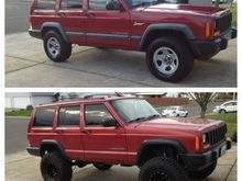 before after