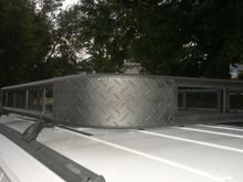 you can see how it mounted.  what a pain. it was easier making it than mounting it
