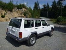 This is my 94 Cherokee in stock form, one week old to me anyway.