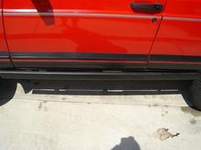 JK rock gaurds modified for XJ