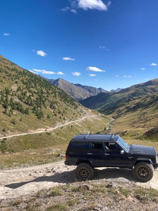 Making my way up to engineer pass. 