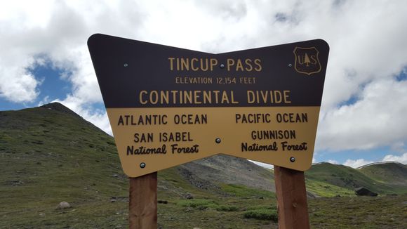 TINCUP PASS 12,154 Feet