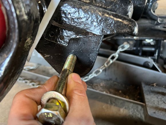 I also had to drill larger clearance holes 