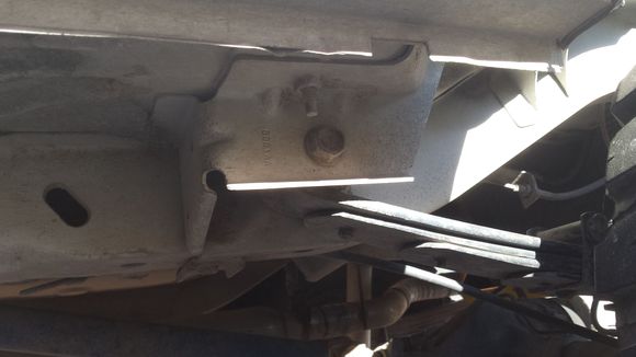 I had hit the front bolts on the rear suspension  a couple weeks before with KB 88, but it wasn't going anywhere.