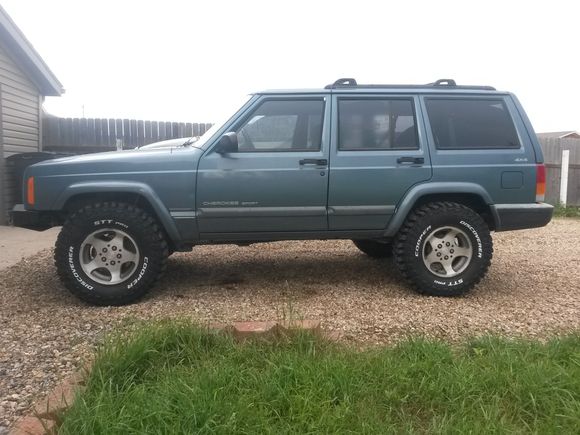 2" budget lift. 3.5" tuff country is in the mail