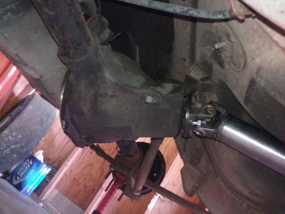 Look at that pinion angle.