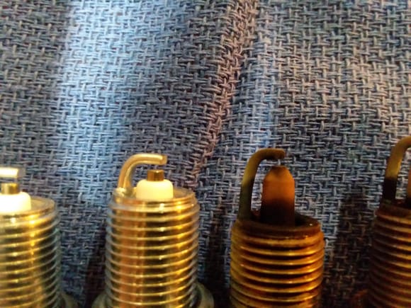 Replacing the bosch plugs that had been installed by the previous owner. 

