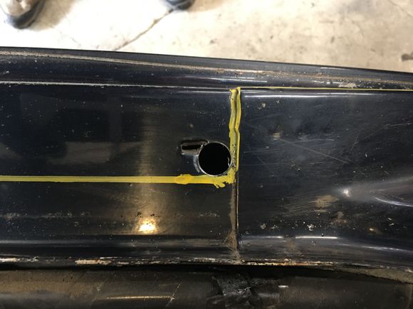 I drilled holes with a step drill in the corners to make them easier and a cleaner cut.