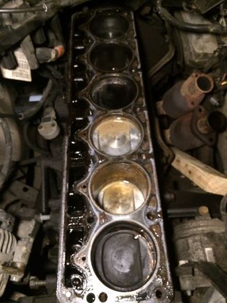 Antifreeze in #2&3 cylinders only