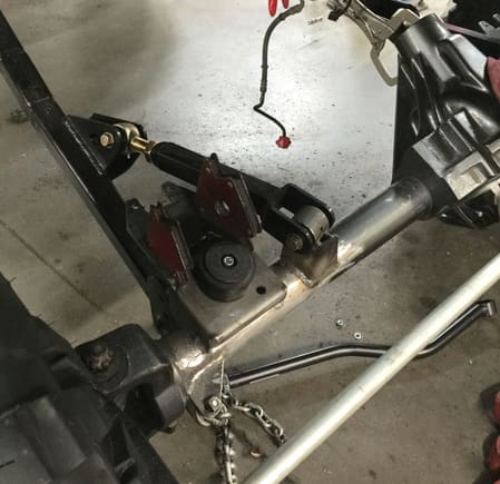 let me know if you have seen this fabrication to keep the axle forward.