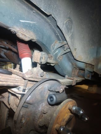Wheel cylinder install was extremely easy no surprises there!