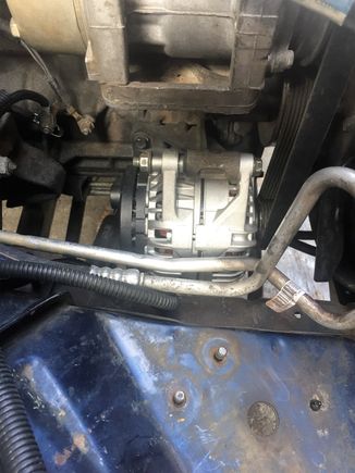 All bolted up ready to go.