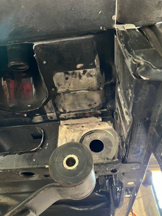 Bottom view of the new patch 