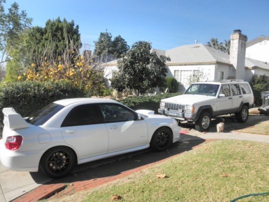 Sooo many plans for my first cherokee.. but for right now.. My cherokee is the Bitch sittin next to my other AWD lol...