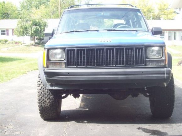 This was after i put the 31in Bfg a/t's on it.