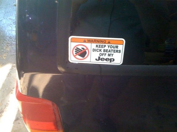 Yes. I consider this particular sticker a mod! lol