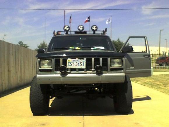 Tinted front fogs