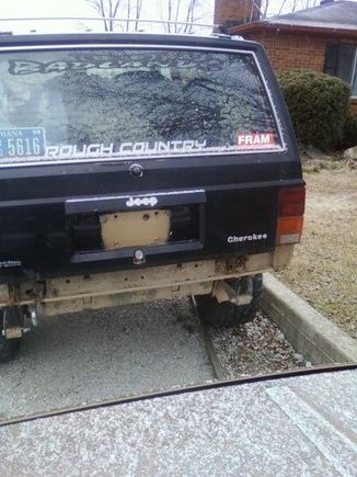 Ya i broke my bumper off wheelin at Attica