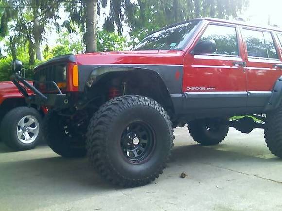 Final product with trim put on...next step is relocating the window wash fluid resivoir