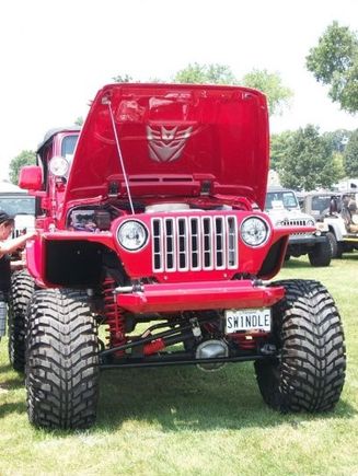 15 annual pa jeep show 1st place in TJ class!!